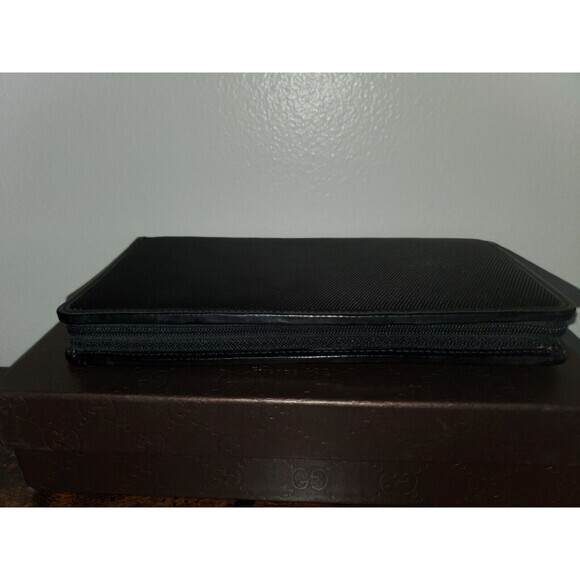 Gucci Nylon Bamboo Long Wallet Tom Ford Era‎ Vintage - Picture 6 of 10